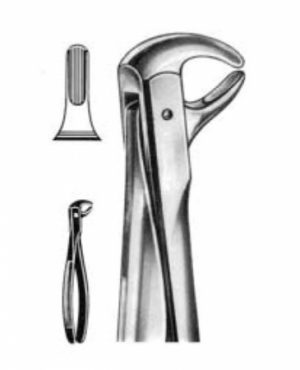 DENTAL FORCEPS ENGLISH PATTERN FIG#74D 11-074-001