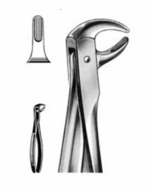 DENTAL FORCEPS ENGLISH PATTERN FIG#75 11-075-000