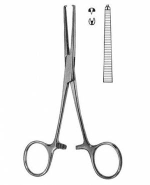 ARTERY FORCEPS KOCHER STRAIGHT 66-180-160