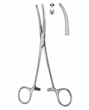 ARTERY FORCEPS KOCHER CURVED 66-181-130