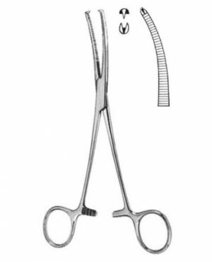 ARTERY FORCEPS KOCHER CURVED 66-181-140