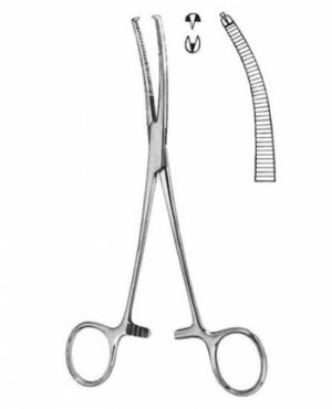 ARTERY FORCEPS KOCHER CURVED 66-181-160